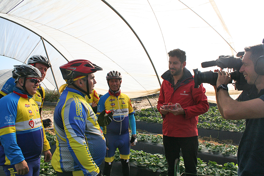 Cuna de Platero, protagonista de un reportaje de ‘Salud al Día’ sobre el consumo de berries y Moguer