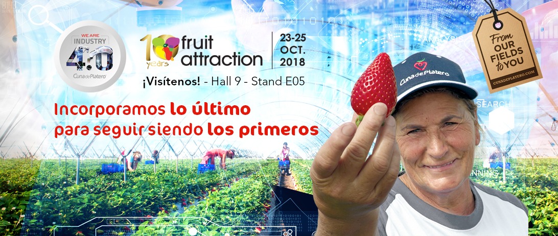 Cuna de Platero presenta en Fruit Attraction su apuesta por la transformación digital y la industria 4.0