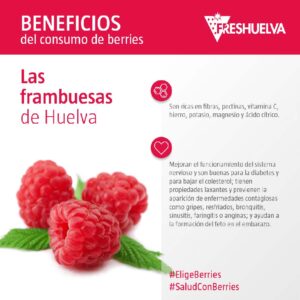 Las frambuesas, barrera para las enfermedades del corazón