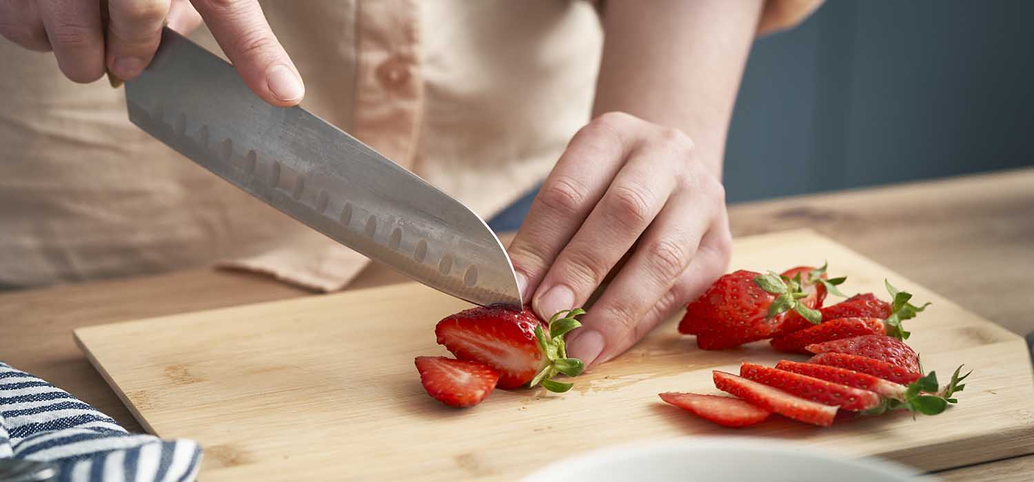 tostadas con fresas